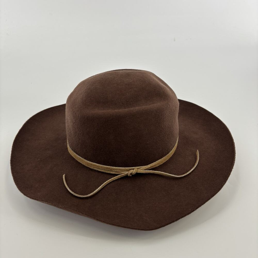 Banana Republic Safari & Travel Co. Vintage 100% Wool Fedora Hat Indiana Jones